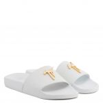 BRETT - 平底鞋 - 白色 - Giuseppe Zanotti中国官方网站