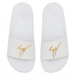 BRETT - 平底鞋 - 白色 - Giuseppe Zanotti中国官方网站